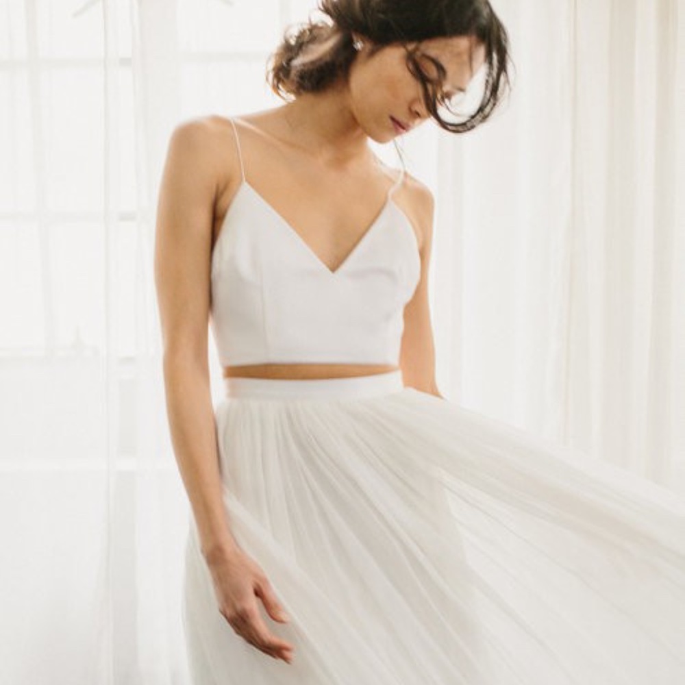 Evette Crop Top by Alexandra Grecco